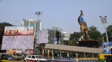 تمثال ميسي العملاق في الهند يثير جدلاً واسعاً مع قيود أمنية على الكشف الافتراضي 1